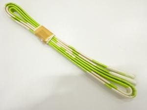 未使用品　正絹　手組帯締め